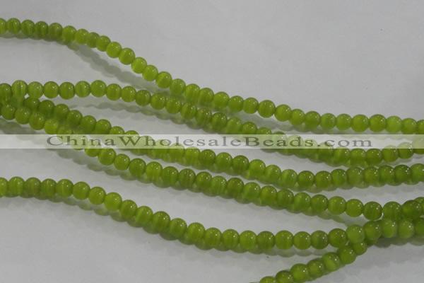 CCT1162 15 inches 3mm round tiny cats eye beads wholesale