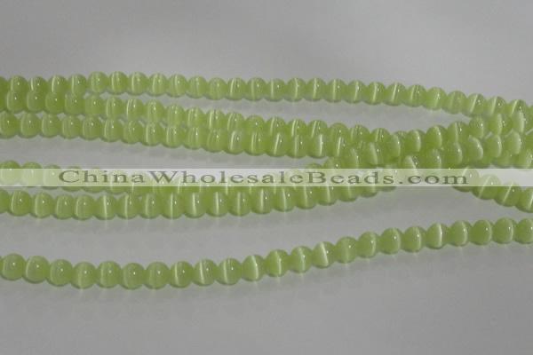 CCT1220 15 inches 4mm round cats eye beads wholesale