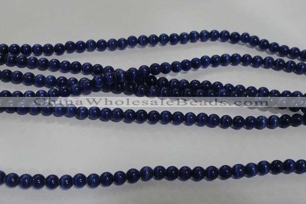 CCT1232 15 inches 4mm round cats eye beads wholesale