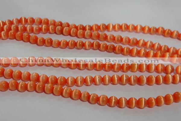 CCT1270 15 inches 5mm round cats eye beads wholesale