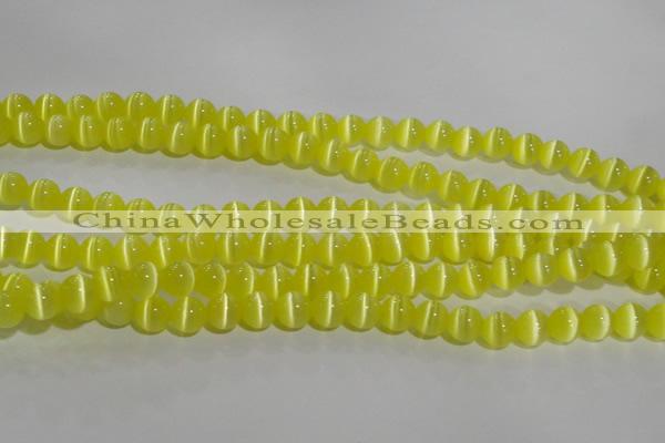 CCT1274 15 inches 5mm round cats eye beads wholesale
