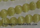 CCT1276 15 inches 5mm round cats eye beads wholesale