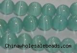 CCT1285 15 inches 5mm round cats eye beads wholesale