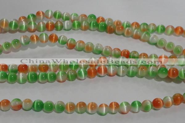 CCT1292 15 inches 5mm round cats eye beads wholesale