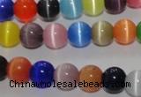 CCT1294 15 inches 5mm round cats eye beads wholesale