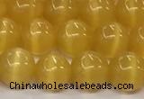 CCT1437 15 inches 8mm, 10mm, 12mm round cats eye beads