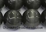 CCT1474 15 inches 14mm round cats eye beads