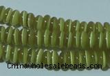 CCT211 15 inches 2*4mm rondelle cats eye beads wholesale