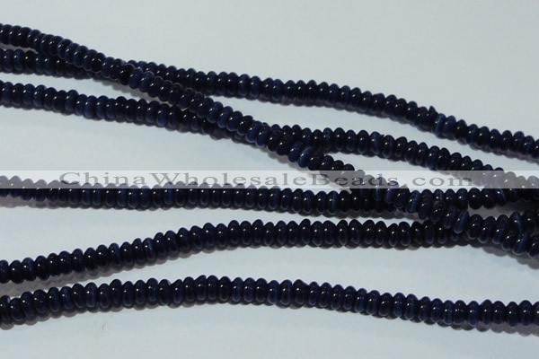 CCT222 15 inches 2*4mm rondelle cats eye beads wholesale