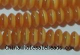 CCT236 15 inches 3*6mm rondelle cats eye beads wholesale