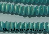 CCT237 15 inches 3*6mm rondelle cats eye beads wholesale