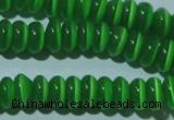 CCT244 15 inches 3*6mm rondelle cats eye beads wholesale