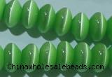 CCT289 15 inches 5*8mm rondelle cats eye beads wholesale