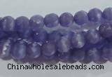 CCT322 15 inches 4mm faceted round cats eye beads wholesale