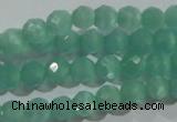 CCT345 15 inches 5mm faceted round cats eye beads wholesale