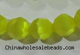 CCT393 15 inches 10mm faceted round cats eye beads wholesale