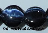 CCT582 15 inches 14mm flat round cats eye beads wholesale