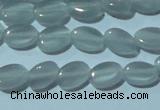 CCT601 15 inches 4*6mm oval cats eye beads wholesale