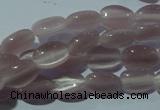 CCT602 15 inches 4*6mm oval cats eye beads wholesale