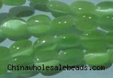 CCT609 15 inches 4*6mm oval cats eye beads wholesale