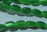 CCT610 15 inches 4*6mm oval cats eye beads wholesale