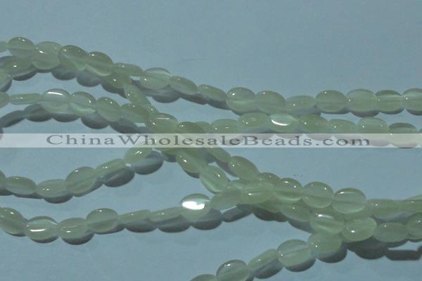 CCT630 15 inches 6*8mm oval cats eye beads wholesale