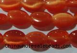 CCT635 15 inches 6*8mm oval cats eye beads wholesale