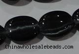 CCT707 15 inches 10*12mm oval cats eye beads wholesale