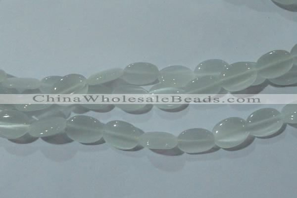 CCT720 15 inches 10*14mm oval cats eye beads wholesale