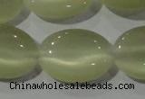 CCT722 15 inches 10*14mm oval cats eye beads wholesale