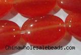 CCT725 15 inches 10*14mm oval cats eye beads wholesale