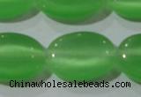 CCT727 15 inches 10*14mm oval cats eye beads wholesale