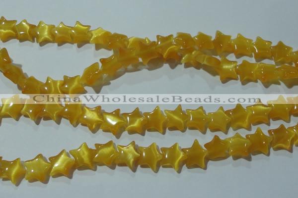 CCT867 15 inches 10mm star cats eye beads wholesale