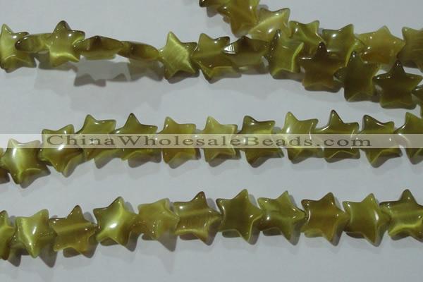 CCT892 15 inches 12mm star cats eye beads wholesale