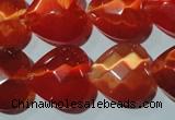 CCT993 15 inches 18*18mm faceted heart cats eye beads wholesale