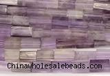 CCU1089 15 inches 2*4mm cuboid dogtooth amethyst beads