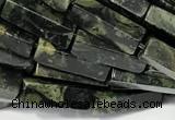 CCU1162 15 inches 4*13mm cuboid kambaba jasper beads