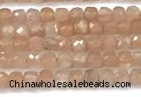 CCU1324 15 inches 2.5mm faceted cube suntone beads