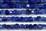 CCU1336 15 inches 2.5mm faceted cube kyanite beads