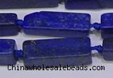 CCU620 15.5 inches 8*20mm - 10*30mm cuboid lapis lazuli beads