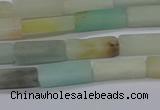 CCU715 15.5 inches 4*13mm cuboid amazonite beads wholesale