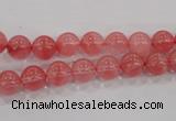 CCY101 15.5 inches 6mm round cherry quartz beads wholesale