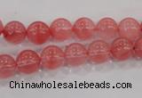 CCY102 15.5 inches 8mm round cherry quartz beads wholesale