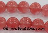 CCY106 15.5 inches 16mm round cherry quartz beads wholesale