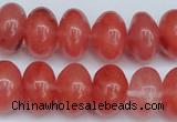 CCY151 15.5 inches 13*18mm rondelle cherry quartz beads wholesale