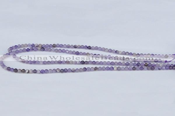CDA50 15.5 inches 4mm round dogtooth amethyst beads wholesale