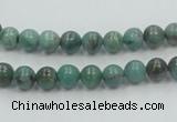 CDB01 15.5 inches 6mm round natural new dragon blood jasper beads