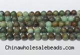 CDB106 15.5 inches 10mm round new dragon blood jasper beads wholesale