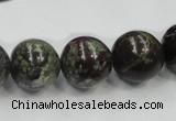 CDB200 15.5 inches 16mm round natural dragon blood jasper beads