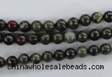 CDB250 15.5 inches 6mm round natural dragon blood jasper beads